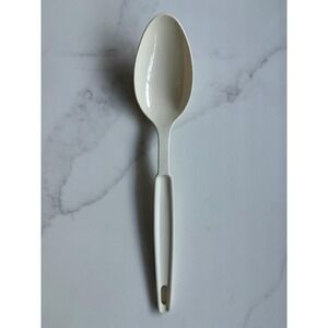Vintage EKCO White Nylon Serving Spoon Made in Taiwan‎